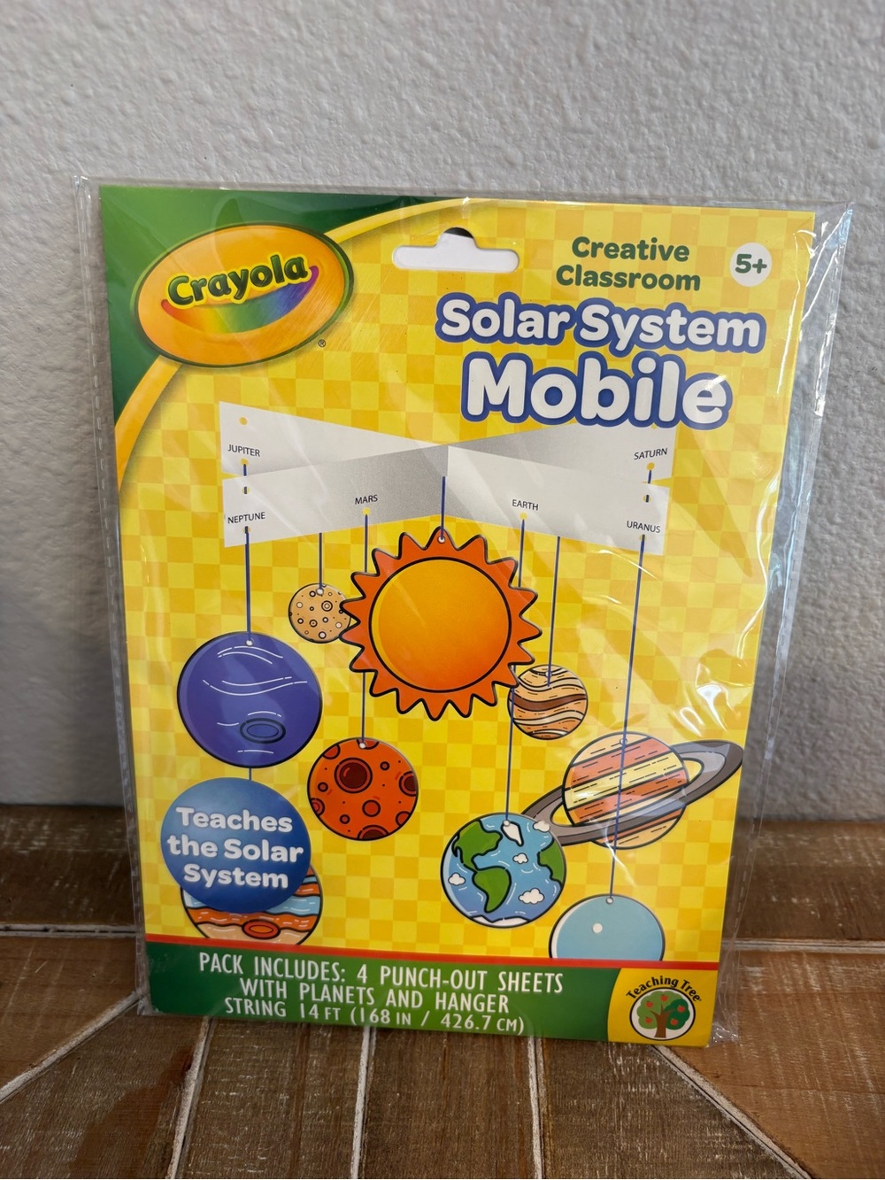 Crayola Solar System Mobile – Yellow creative classroom new